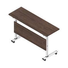 1.2米钢架板式条桌培训桌