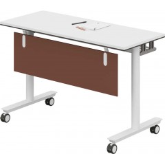 1.2米/1.4米钢架板式培训桌条桌