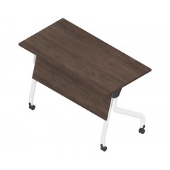 1.2米加宽钢架板式条桌培训桌