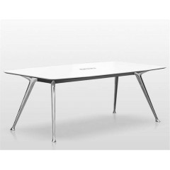 1.6米-2.2米高档镀铬钢脚会议桌